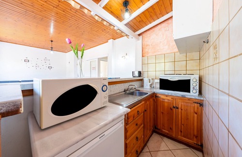 Roda Apartment | Apartment 'Alexandros Two Bedroom 4' with Shared Pool, Wi-Fi and Air Conditioning