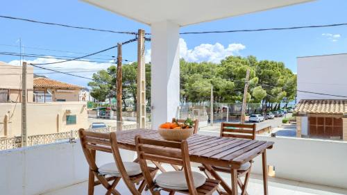 Puerto de Pollensa Apartment | Oceanfront Escape at Apartment Alice with Hot Tub & Views