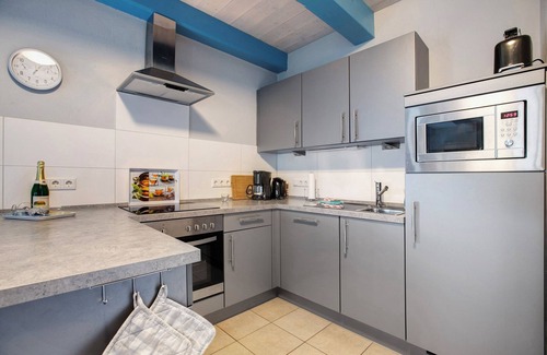 Pellworm Apartment | Apartment 'Alte Kirche' with Private Terrace, Shared Garden and Wi-Fi