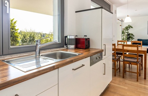 Daisendorf Apartment | Lake View Apartment 'Am Lichtenberg' with Private Terrace