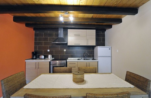 Agios Spyridon Corfu Apartment | Apartment Aphrodite: Balcony with Ocean View & Pool