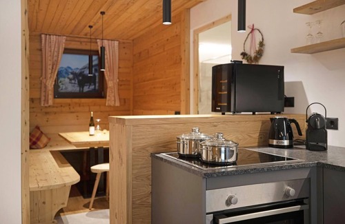 Campo Tures Apartment | Apartment "Archehof Hochzirm - Anton": Mountain View & Sauna