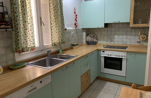 Old Town House | Prime Corfu Apartment with Elevator and Family Amenities