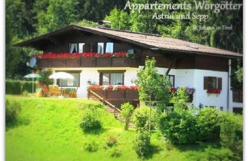 Sankt Johann in Tirol Apartment | Family-Friendly Apartment Top II in Wörgötter, Austria