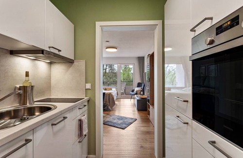 Gudenhagen Apartment | Scenic Apartment 'Berg Und Tal' with Balcony and Wi-Fi