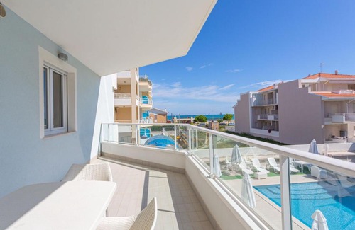 Roseto degli Abruzzi Apartment | Oceanfront Blue Bay Resort - Ideal for Families and Pets