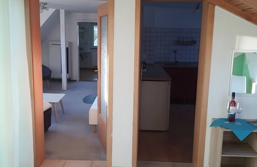 Bleichstetten Apartment | Apartment 'Brendle' with Balcony and Wi-Fi