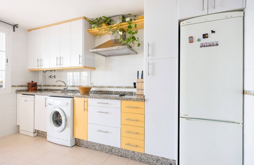 Chipiona Apartment | Apartment 'Camaleón 7' with Shared Pool, Private Terrace and Air Conditioning