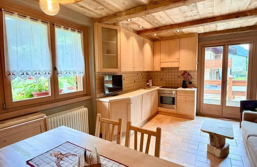 Valdisotto Apartment | Apartment 'Casa Clus Bormio 3' with Mountain View, Private Garden and Wi-Fi