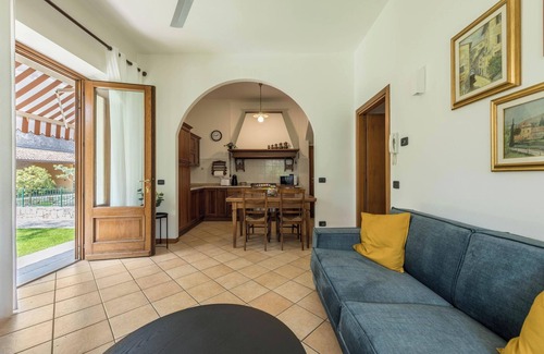 Torri del Benaco Apartment | Garden Oasis 'Casa Gemma' with Ocean Views & Spa Access