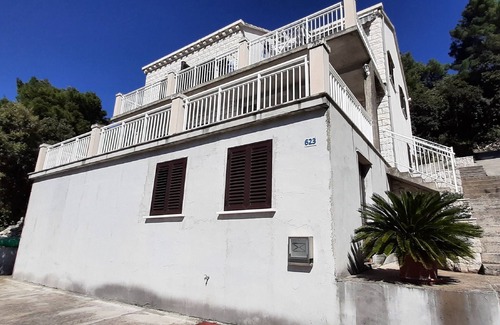 Cove Tri Zala (Zrnovo) Apartment | Apartment Classic Korčula - Two Bedroom Apartment with Terrace and Sea View