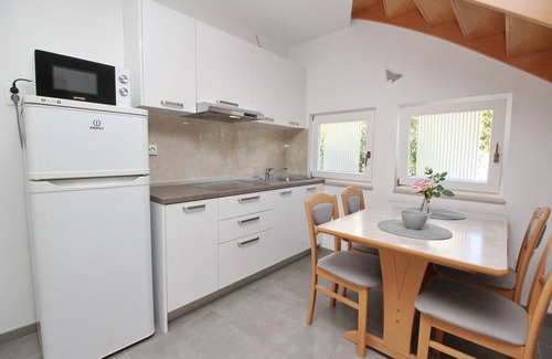 Baska Apartment | Apartment complex Villas Corinthia 10 - 100m from the Beach, with Terrace, surrounded by Greenery