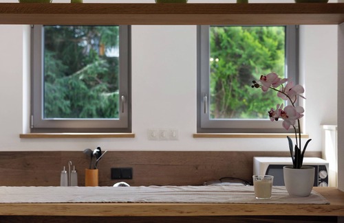 Schenna Apartment | De Luxe 1 Apartment: Mountain View, Private Terrace & Wi-Fi