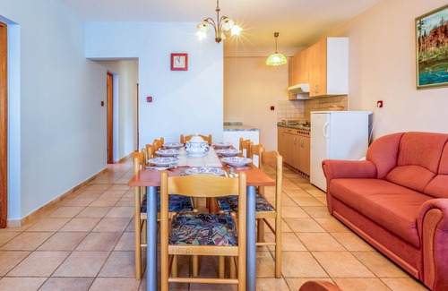 Cesarica Apartment | Pet-Friendly Delfin by Interhome with Oceanfront Pool