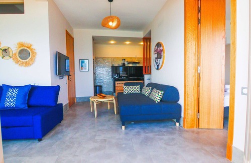 Taghazout Apartment | Apartment-Deluxe-Mobility bath-Ocean view