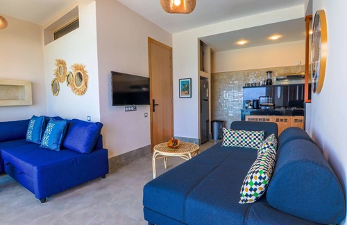 Taghazout Apartment | Apartment-Deluxe-Mobility bath-Ocean view