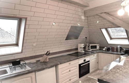 Mulhouse Apartment | Cozy Duplex Apartment with Private Garden & Free Wi-Fi