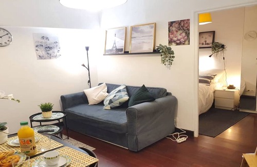 Vivienne Apartment | Apartment-Ensuite with Shower-Courtyard view-Paris