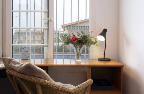 La Cala del Moral Apartment | Oceanfront Retreat: Apartment Los Olivos with Heated Pool