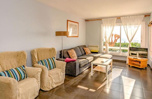 Sant Andreu de Llavaneres Apartment | Oceanfront Apartment Blaumar by Interhome - Rated 8.9/10