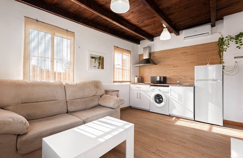 El Palo Apartment | Apartment 'Estrella De Mar' with Private Terrace and Air Conditioning