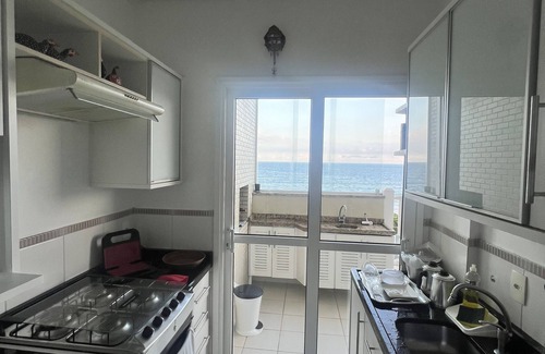 Praia Grande Apartment | Oceanfront Apartment with Pool & Spa in Praia Grande