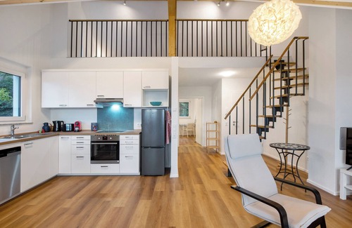 Bad Bellingen Apartment | Apartment 'Ferienwohnung Vogesenpanorama 2' with Mountain View, Private Terrace and Wi-Fi
