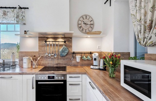 Baiersbronn Apartment | Apartment 'Ferienwohnung Sommerseite' with Private Terrace and Wi-Fi