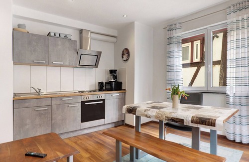Moeckmuehl Apartment | Cozy Apartment 'Ferienwohnung Schöntal' with Ocean View
