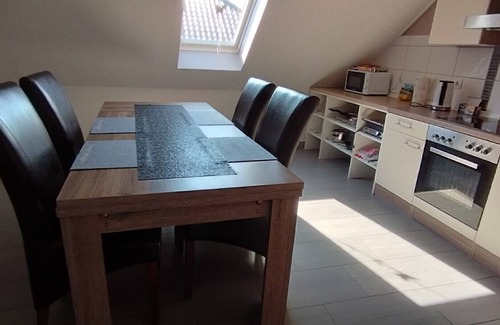 Doerpen Apartment | Apartment 'Ferienwohnung Haak' with Private Terrace, Balcony and Wi-Fi