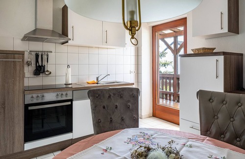 Sexau Apartment | Inviting Apartment 'Ferienwohnung Trixi' with Balcony & Wi-Fi