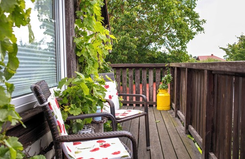 Friedrichswalde Apartment | Unique Apartment 'Fewo 1' with Private Garden and Ocean View