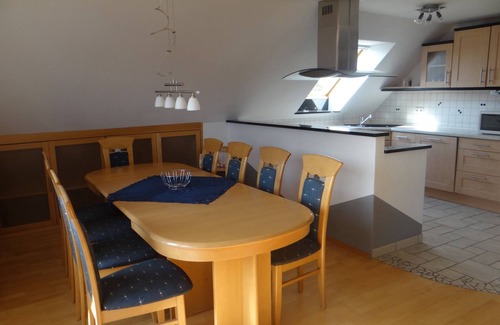 Ehingen Apartment | Ideal Family Retreat for 2-8 with Pool & Spa Access