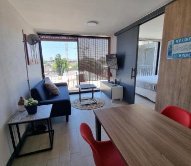 Downtown Santiago Apartment | Apartment for 2, Barrio Franklin - Movistar Arena