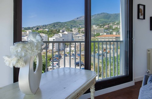 Ville-di-Pietrabugno Apartment | Sea View Apartment at Cap Corse: Family-Friendly Escape