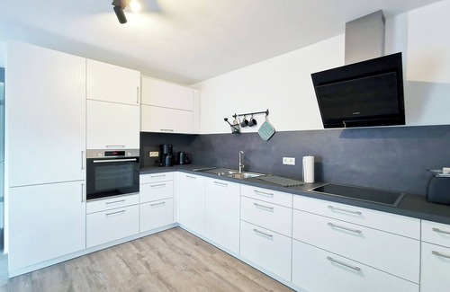 Baiersbronn Apartment | Relax in Apartment "Fuchsbau" with Spa & Terrace Access