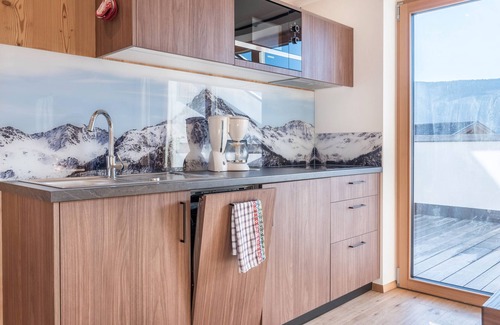 Fie allo Sciliar Apartment | Mountain View Apartment with Garden, Wi-Fi & Spa Amenities