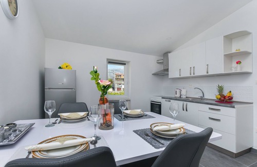 Strozanac Apartment | Oceanview Apartment Heaven: Rated 9/10 Family-Friendly Stay