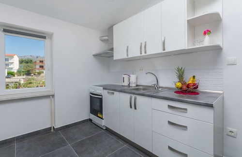 Strozanac Apartment | Oceanview Apartment Heaven: Rated 9/10 Family-Friendly Stay