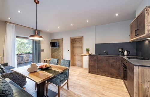 San Leonardo in Passiria Apartment | Mountain View Apartment with Shared Terrace & Amenities