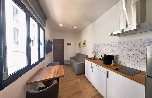 Puerto del Rosario Apartment | Welcoming Blue Apartment with Kitchen in Puerto del Rosario