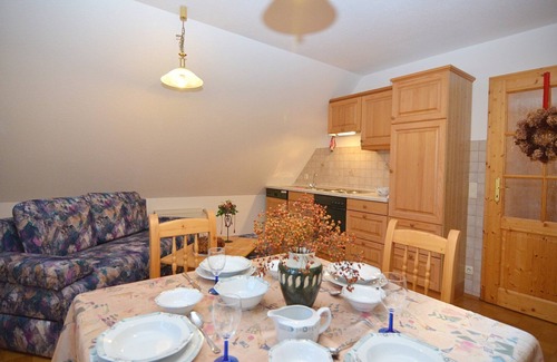 Schoensee Apartment | Serene Schönsee Apartment with Sauna and Pool Amenities