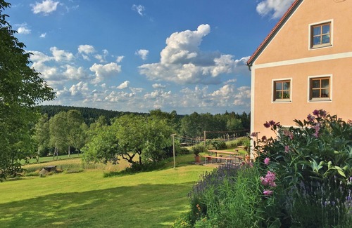 Schoensee Apartment | Serene Schönsee Apartment with Sauna and Pool Amenities