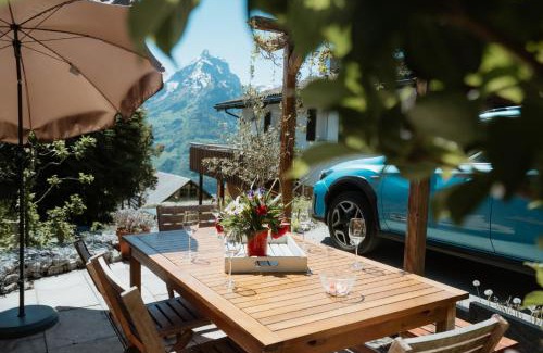 Amden Apartment | Cozy Apartment in Chalet zum Rad - Pet & Child Friendly