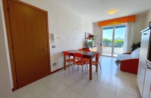 Torre di Fine Apartment | Cozy Caorle Apartment with Balcony and Oceanfront Views