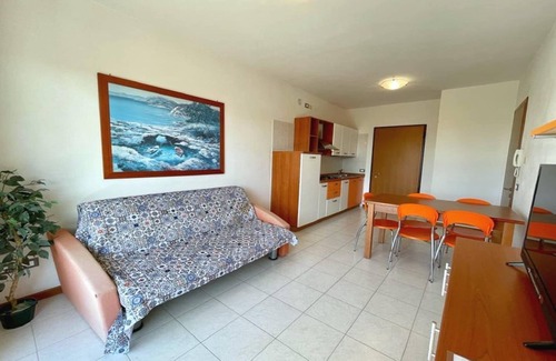 Torre di Fine Apartment | Cozy Caorle Apartment with Balcony and Oceanfront Views