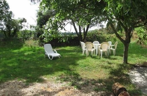 Arradon Apartment | Charming Farmhouse Apartment with Terrace and Ocean View