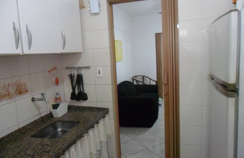 Embare Apartment | Prime Apartment with Ocean View at Embaré Santos Beach