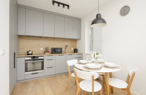 Gdansk Apartment | Comfortable One Bedroom Apartment with Balcony in Gdańsk