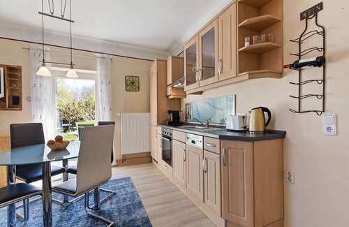 Gingst Apartment | Stylish Garden Apartment in Gingst with Ocean View